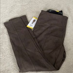 Brown Suede Pants